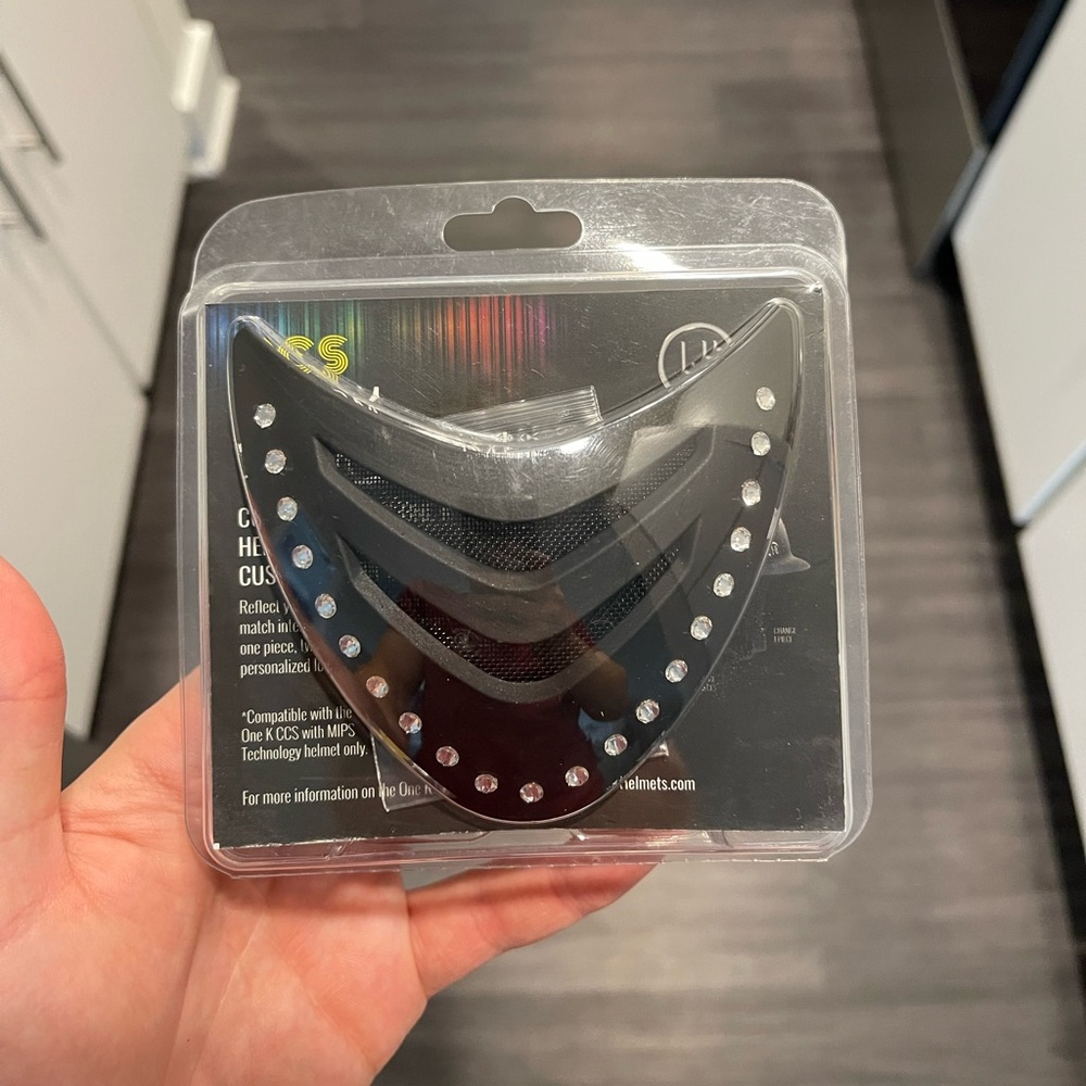 One K Swarovski Front Shield